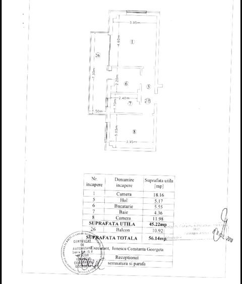Copou - Sararie! Bloc nou. Spatiu comercial, 56 mp. Ideal birou - 7
