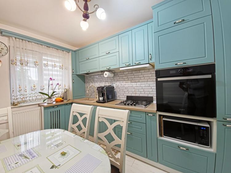 Apartament 3 camere, mobilat, utilat, zona scolii Octavian Goga - 11