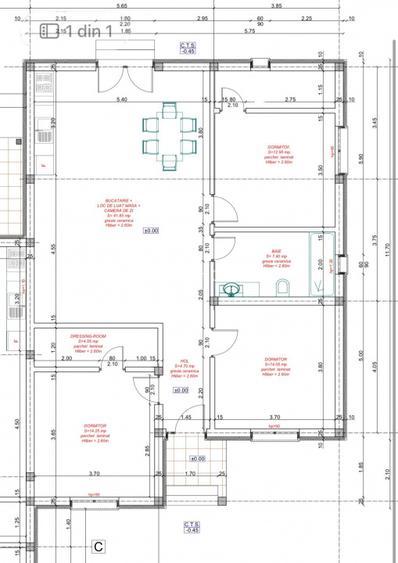 Duplex cu 4 camere - 107 mp - Mosnita - Drumul Boilor - Direct dezvoltator - 2