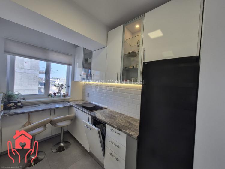 PIPERA PLAZA (Catted Residence Pipera)-2 camere, complet mobilat, parcare, boxa! - 15