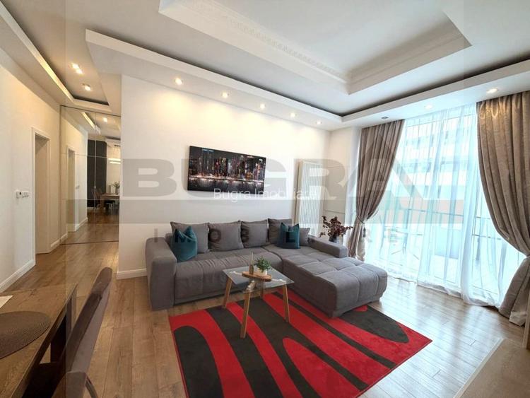 Apartament de 2 camere, 60mp, lux, zona Centrala - 3