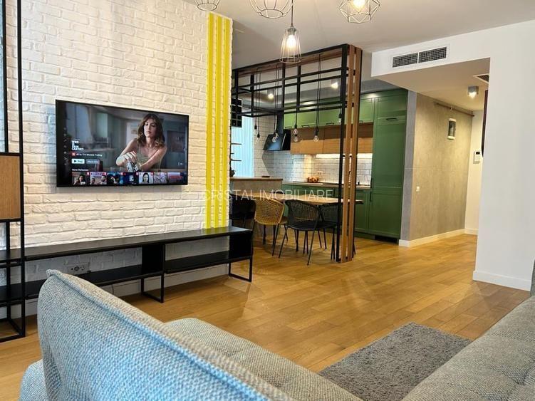 Apartament inchiriere 3 camere Unirii, 95mp, vedere bulevard, parcare inclusa - 2