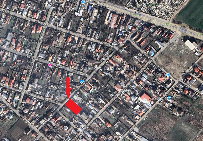 Teren Generos de 1160 mp cu Potențial  în Afumați – Deschidere Stradala 26m - 10