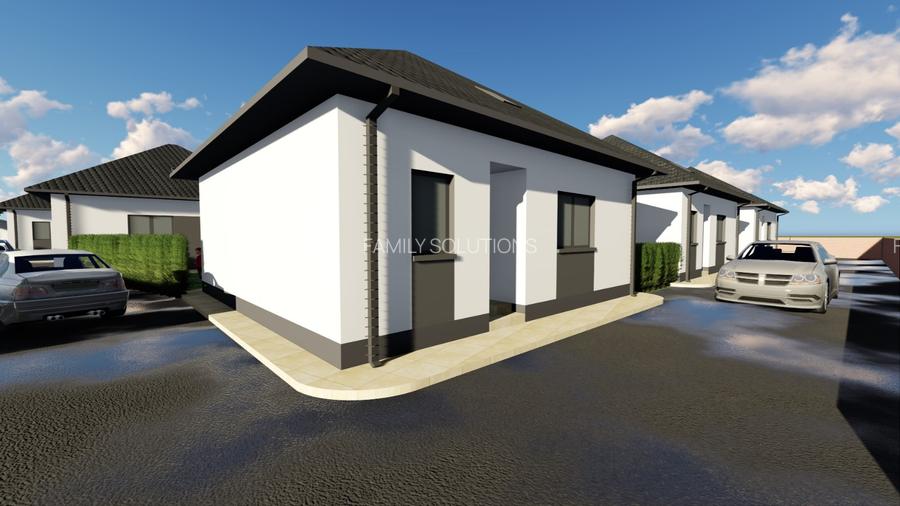 Casa pe parter 3 cam+Pod.Teren 210mp. - 26