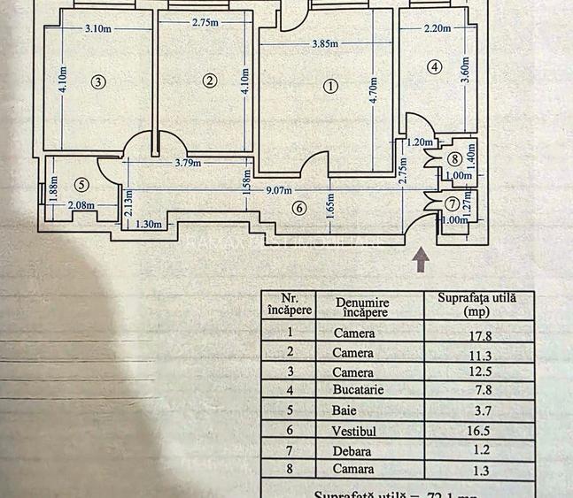 Berceni, pe B-ul Obregia, stradal, bloc reabilitat, pasajul Europa Unita - 17
