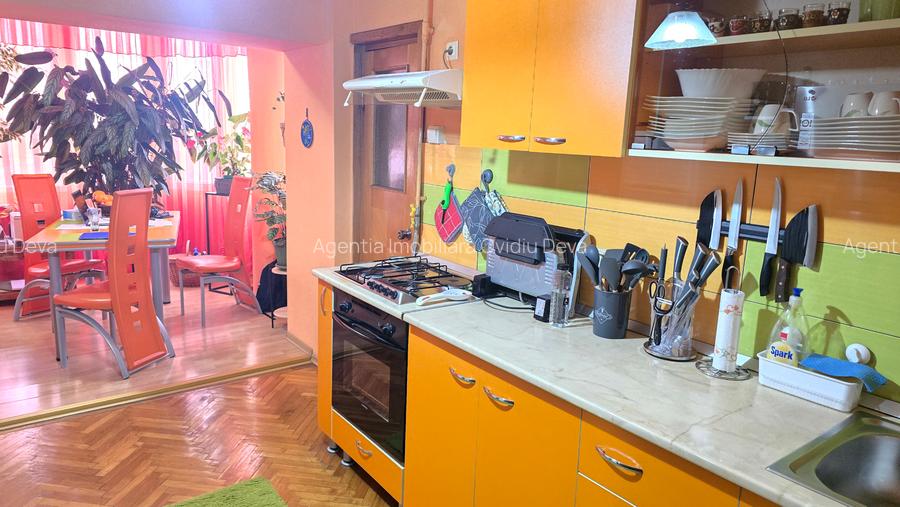 Vand apartament cu 3 camere in Deva, etaj 1, bloc din BCA din anul 2000, 157 mp - 10