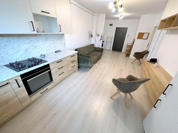 2 camere + o camera pt birou, bloc nou modern, cu parcare in Buna Ziua - 9