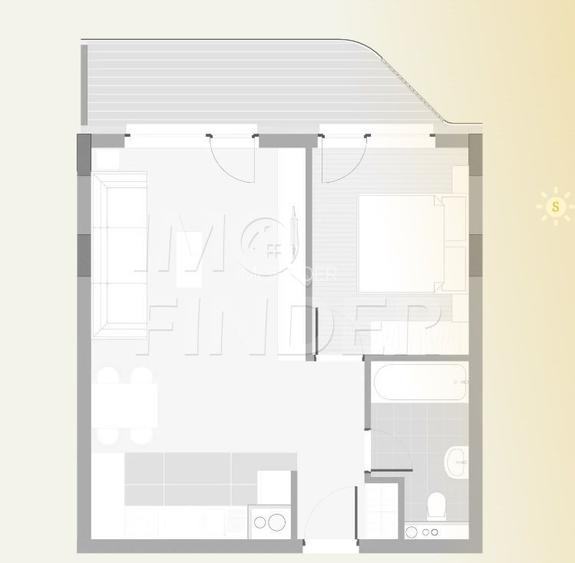 Vanzare 2 camere Floresti, IMOBIL PREMIUM, zona centrala cu CF - 11