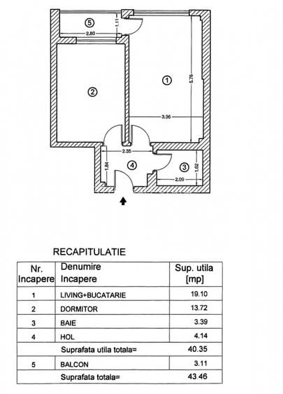 Apartament 2 Camere Mobilat Modern | Rotar Park 2 | Metrou Pacii - 11