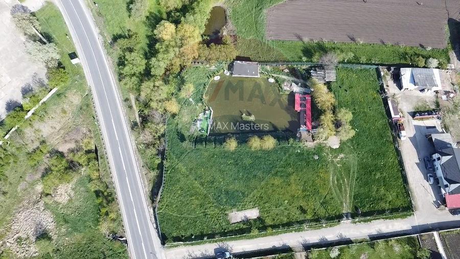 Teren Ilisesti  cu Iaz 5174 mp/ Strada Principala - 14