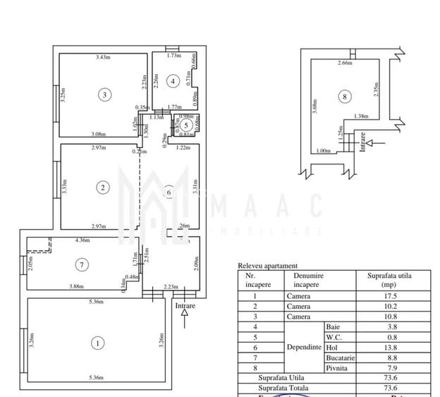 Apartament 3 camere | Parter înalt | Pivnita | Terezian - 15