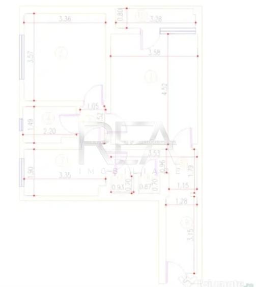 2 camere, 3/10, 53mp -Drumul Taberei - 9