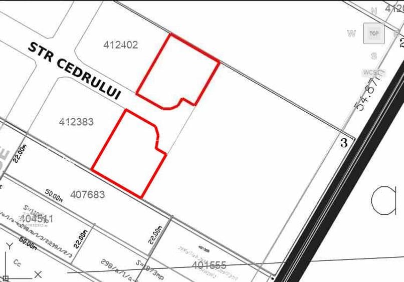 Teren de DUPLEX de vanzare in zona Dumbravita padure - 2