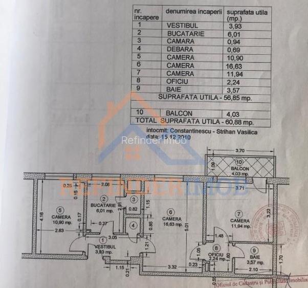 Oferta 3 camere metrou 1 Mai - 7