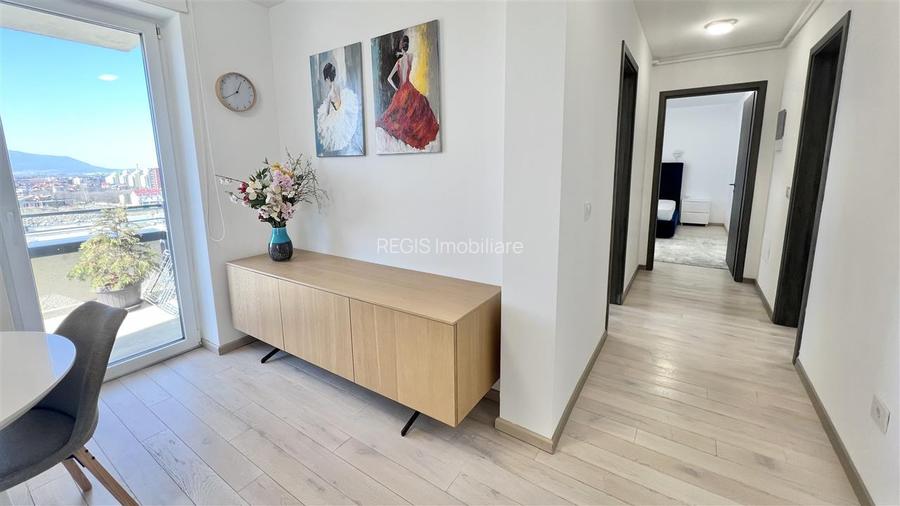 Apartament 2 camere de vanzare Coresi Kasper | mobilat modern | 3 terase | parca - 6