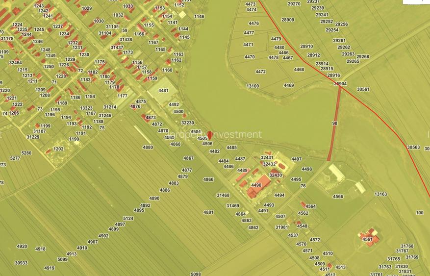 Frumusani Pasarea | Teren 1.000 Mp | Deschidere 20 M la DN4 | Toate Utilitatile  - 3