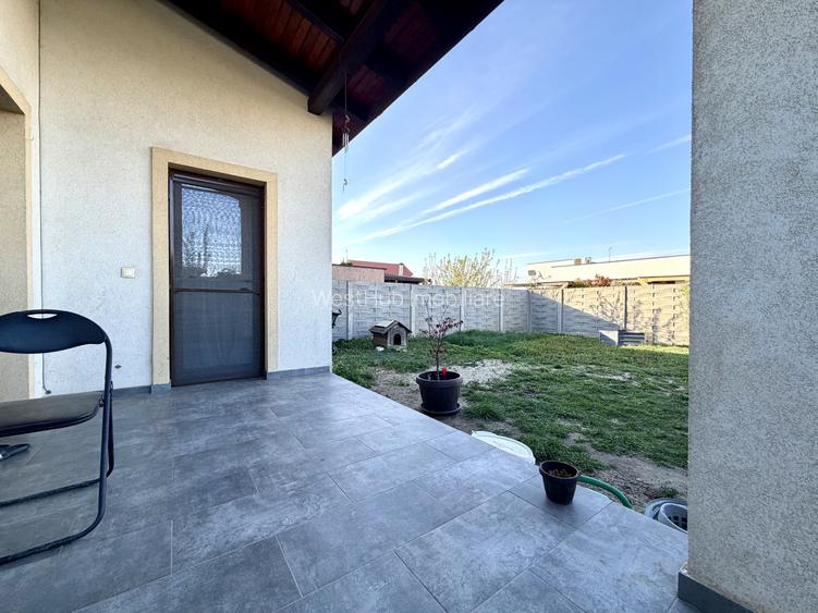 Duplex, perete dublu, 5 camere, 130 mp utili, 300 mp teren - Dumbravita - 14