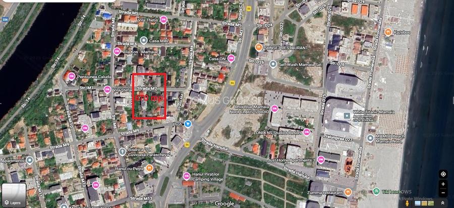 Teren 670 mp - Mamaia Sat M7 - 5