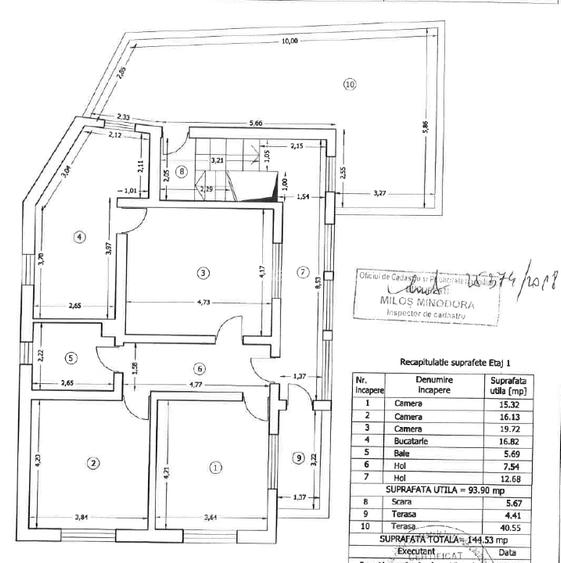 Casa individuala  S+P+1 –242 mp, potential rezidential/comercial, zona Viilor  - 12