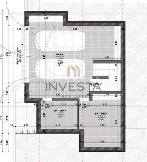Teren in curs de autorizatie! 807 mp cu front la strada de 33 m! - 3