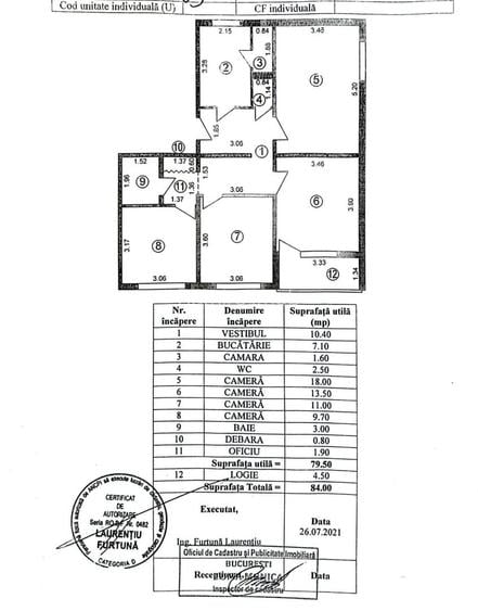 Apartament 4 camere decomandat Constantin Brancoveanu - 3