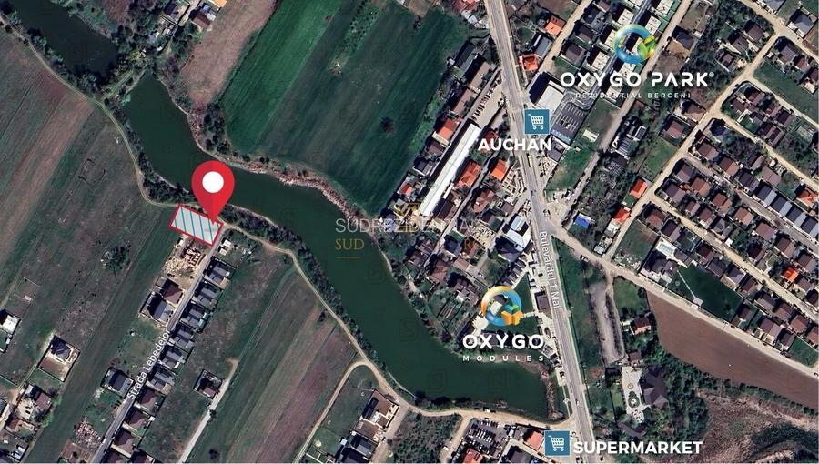 Teren intravilan, Com Berceni,706 mp, zona rezidentiala,Str. Lebedelor - 3