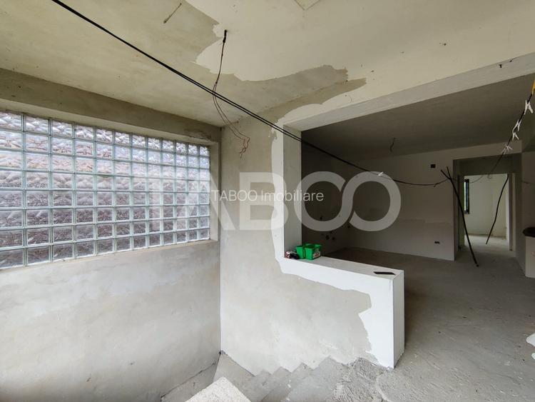 Comision 0% Casa tip duplex de vanzare 6 camere cu teren Saliste Sibiu - 11