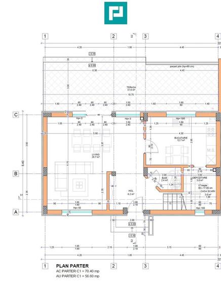 Duplex P+1 comuna Berceni, zona Miorita - 2