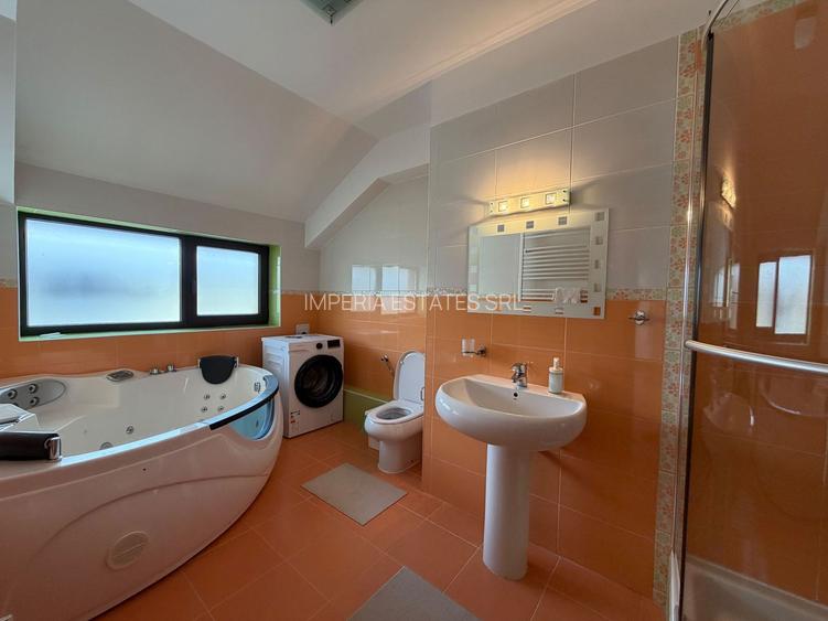 VILA INDIVIDUALA , teren 500 mp, mobilata complet, cartier rezidential - 14