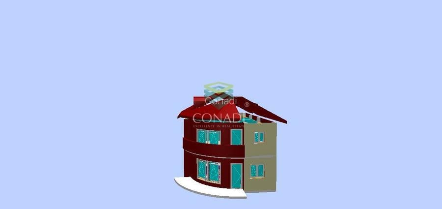 Vila la rosu cu teren in comuna Cornetu - 12