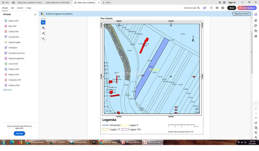 Teren extravilan, Jilava, un capat in A0, ideal investitie - 2