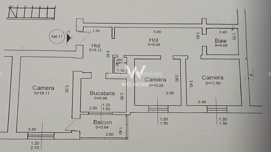 Apartament DECOMANDAT 3 camere cu PIVNIȚĂ - zona Terezian, Sibiu - 23