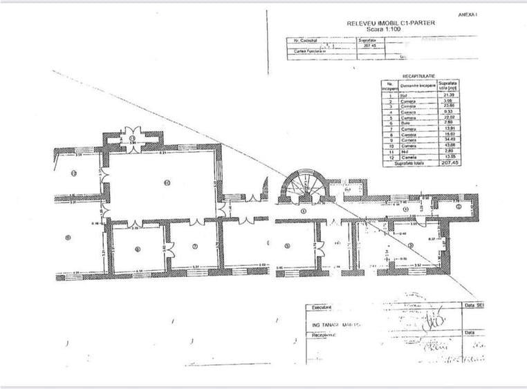 Vanzare casa + teren | Unirii - Cartier Evreiesc | teren 566 mp | necesita renov - 14