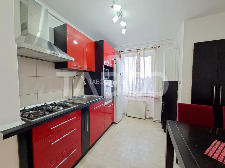 Apartament cu 3 camere si balcon de inchiriat in Sibiu zona Rahovei - 5