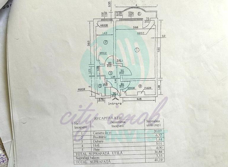 Garsoniera 40 mp utilata si mobilata- Prosper-13 Septembrie - 3