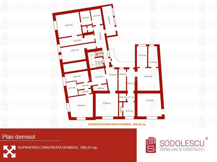 Imobil pretabil cladire de birouri, clinica medicala - Central - 3