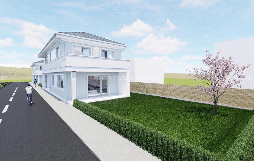 Teren 1500 mp, 3 parcele cu AC pentru case individuale, Florești - 7