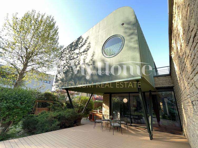 Vila SUPERBA, DESIGN UNIC, Proiect de Arhitectura Premiat, 1800mp teren, Garaj - 2