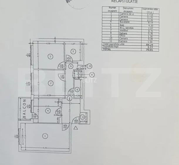 Apartament cu 3 camere, la cheie - Sector 5 - 11