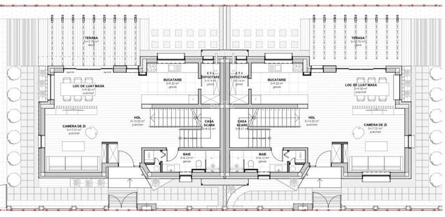 Duplex, PF, 129 mp, 280 teren, zona Terra  - 6