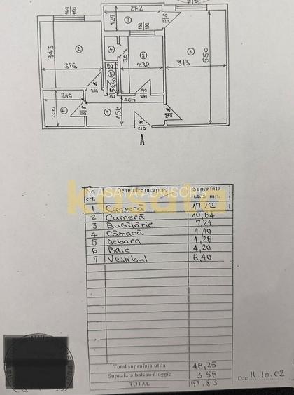 2 Camere | Decomandat | Crângași | Etaj Intermediar - 1