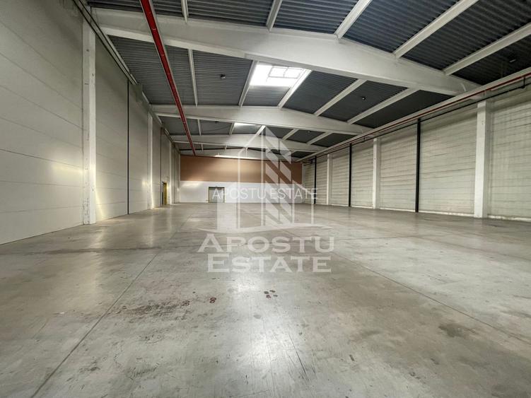 De inchiriat hala industriala 1850 mp - acces tir, rampa andocare - 2