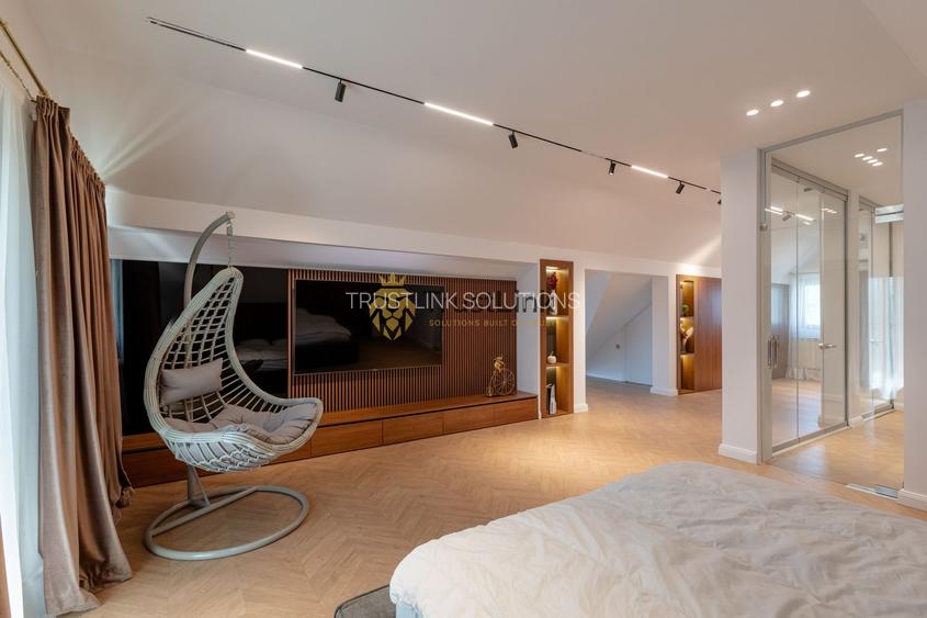 Casă premium teren 3.000 mp, livadă și zonă BBQ – Frumusani - 9