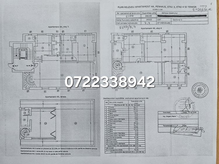 Penthouse triplex 350mp bloc boutique in Piata Dorobanti - 1