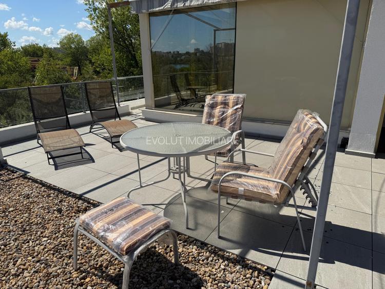  Penthouse tip Duplex cu terasa de 150 m vedere lac Tabacarie - 25