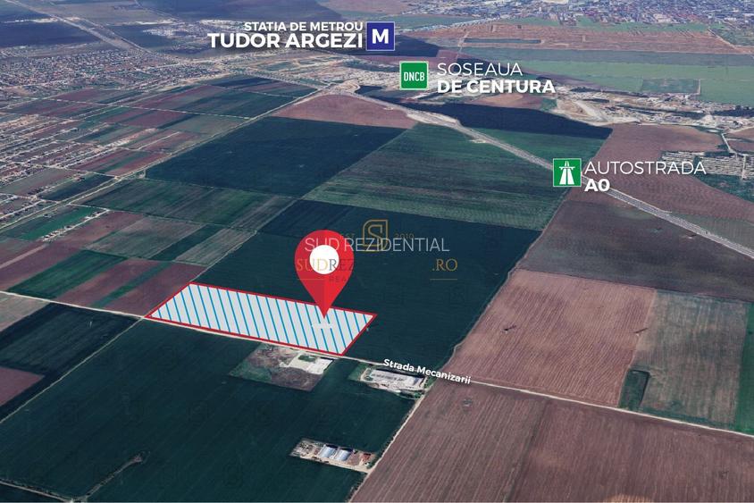 Teren extravilan 78.657 mp, deschidere de 480 ml, Popesti-Leordeni, If - 4