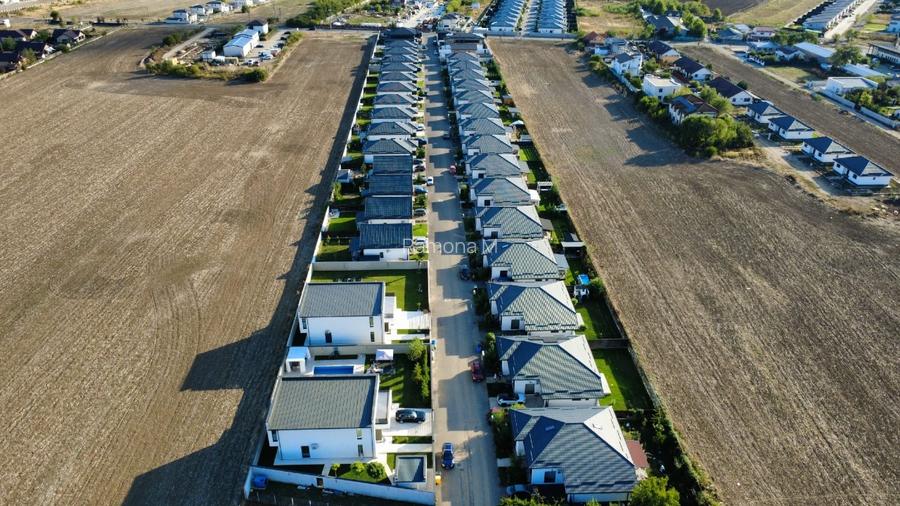 Casă modernă Balotești – 135 mp utili, garaj, teren 501 mp, mobilată și utilată  - 11