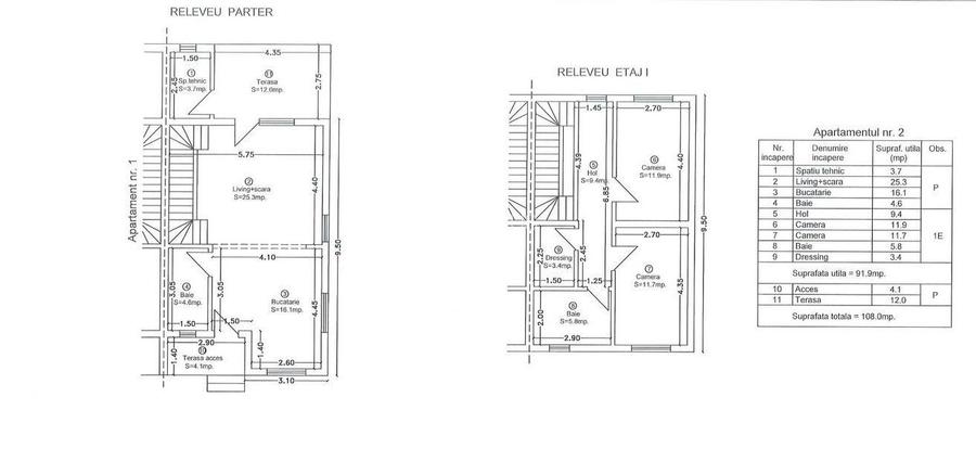 COMISION 0% |Duplex Sag|110 mp utili|Panouri fotovoltaice + Baterie - 18