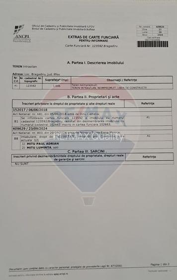 Teren intravilan 2944 mp Rubinului/Bragadiru - 4