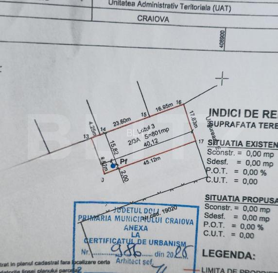 Teren intravilan 801 mp–Bariera Valcii, acces facil, utilitati disponibile - 2